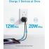 Anker 323, 33W Wall Charger + USB-C To C Cable 90CM, USB Type-A & USB Type-C Interface, ActiveShield Safety System, Portable, Universal Compatibility, Black